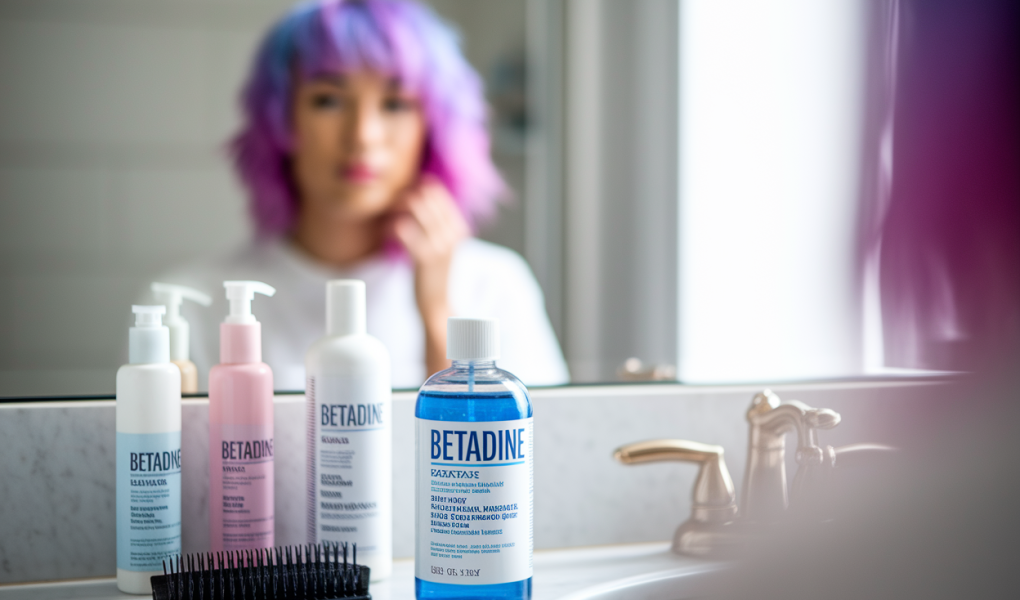 betadine-personne-miroir-cheveux-colores