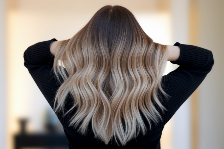 femme-dos-cheveux-ondules-balayage