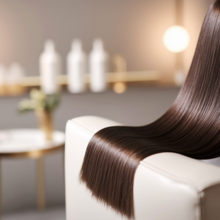 femme-silhouette-cheveux-brillants-salon-luxe