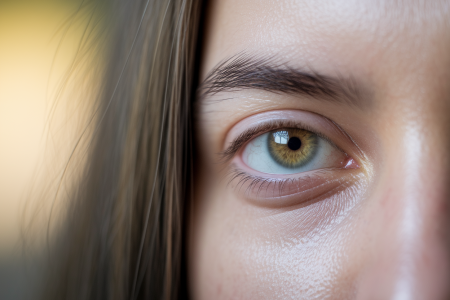 gros-plan-oeil-noisette-flou