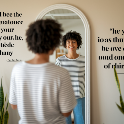 personne-miroir-reflet-flou-plantes