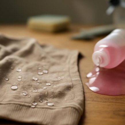 vetement-table-dissolvant-renverse