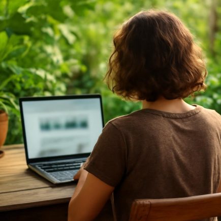 personne-table-portable-plantes-verdoyantes